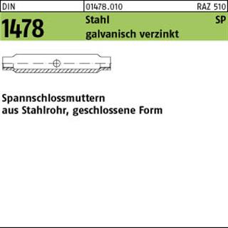 DIN 1478 Stahl SP M 8 galv. verzinkt gal Zn S Produktbild img1 L