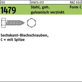 ISO 1479 Stahl 3,9 x 25 -C galv. verzinkt passiviert gal Zn S Produktbild img1 L