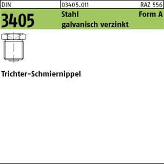 DIN 3405 Stahl AM 6 x 1 galv. verzinkt gal Zn S Produktbild img1 L