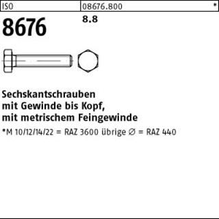 ISO 8676 8.8 M 10 x 1 x 20 S Produktbild img1 L
