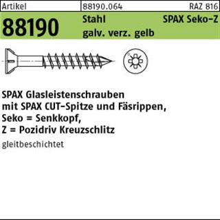 ART 88190 SPAX St. 3,5 x 40/23 -Z2 galv. verzinkt gelb YELLOX S Produktbild img1 L