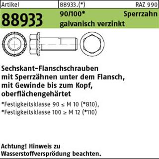 ART 88933 Sechsk.-Sperrzahnschr. Kl. 100 gal Zn, getempert, M 12 x 50 gal Zn S Produktbild img1 L