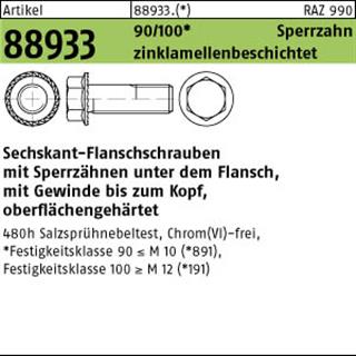 ART 88933 Sechsk.-Sperrzahnschr. Kl. 100 M 12 x 30 flZn/nc/TL/x/480h/C flZn S Produktbild img1 L