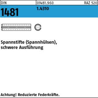 DIN 1481 1.4310 10 x 36 rostfrei S Produktbild img1 L