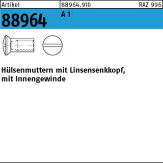 ART 88964 Hülsenmuttern 1.4305 LIKO M 8 x 15 A 1 S Produktbild img1 L
