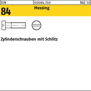 DIN 84 Messing M 5 x 25 Ms S Produktbild img1 L