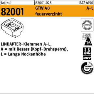 ART 82001 LINDAPTER GT A LM 10 feuerverzinkt, lang S Produktbild img1 L