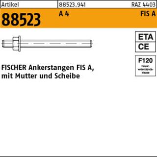 ART 88523 FISCHER-Gewindestangen A 4 FIS A M 20 x 290 S Produktbild img1 L