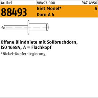 ART 88493 Blindniete Monel/A 4 FLAKO 3,2 x 8 S Produktbild img1 L