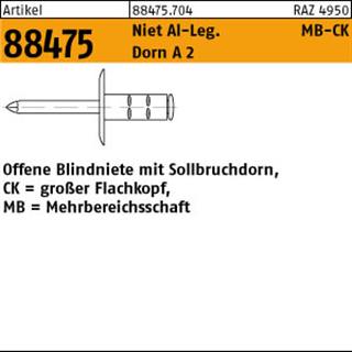 ART 88475 PolyGrip Mehrber.-Blindniete Alu/A 2 K 16 4,8 x 25 S Produktbild img1 L