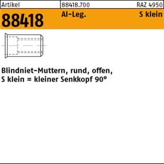 ART 88418 Blindniet-Mu. Alu-Leg. kl. Seko M 5 / 0,5 - 3,0 S Produktbild img1 L