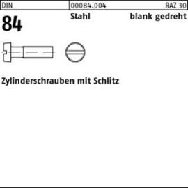 DIN 84 Stahl M 1,4 x 3 blank gedreht gedreht S Produktbild