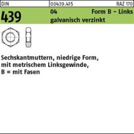 DIN 439 04 BM 12 -LH galv. verzinkt gal Zn S Produktbild