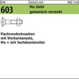 DIN 603 Mu St. M 16 x 75 galv. verzinkt gal Zn S Produktbild