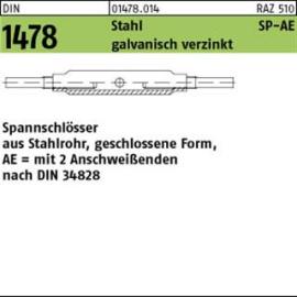 DIN 1478 Stahl SP AE M 16 galv. verzinkt gal Zn S Produktbild