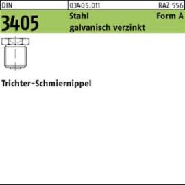 DIN 3405 Stahl AM 8 x 1 galv. verzinkt gal Zn S Produktbild