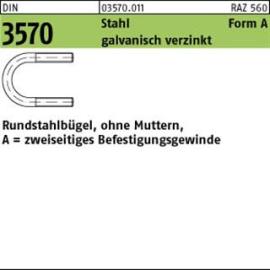 DIN 3570 Stahl A 52 / NW 40 M 10 galv. verzinkt gal Zn S Produktbild