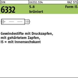 DIN 6332 5.8 IS M 12 x 65 brüniert brün S Produktbild