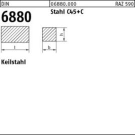 DIN 6880 Stahl (C45+C) 25 x 14 x 1000 S Produktbild