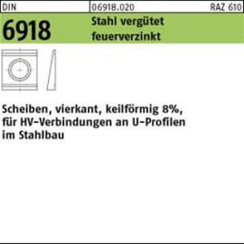 DIN 6918 C 45 / ÜH 21 feuerverzinkt, Neigung 8 % tZn S Produktbild