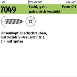 ISO 7049 Stahl 3,5 x 16 -C-Z galv. verzinkt passiviert gal Zn S Produktbild
