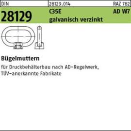 DIN 28129 C35E M 20 galv. verzinkt, AD-W7/1 gal Zn S Produktbild
