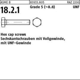 ART 83933 Hex cap screws Grade 5 1/2 - 20 UNF x 1 (25 mm) S Produktbild