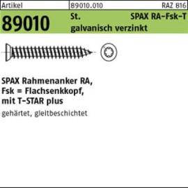 ART 89010 SPAX-RA St. 7,5 x 100 -T30 WIROX, Senkkopf gal Zn S Produktbild