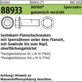 ART 88933 Sechsk.-Sperrzahnschr. Kl. 100 gal Zn, getempert, M 16 x 40 gal Zn S Produktbild