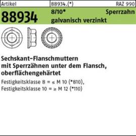 ART 88934 Sechsk. Sperrzahnmut. Kl. 8 St. gal Zn M 10 gal Zn S Produktbild