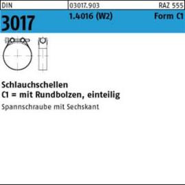 DIN 3017 1.4016 C1 23- 25/18 -W2 Schraube galv. verzinkt S Produktbild