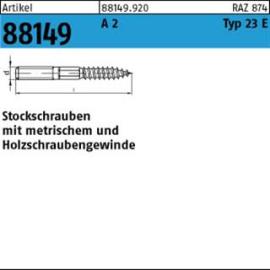 ART 88149 Stockschrauben A 2 Typ 23E M 10 x 160 A 2 S Produktbild