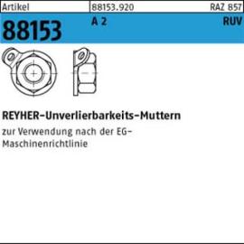 ART 88153 RUV-Muttern A 2 M 6 A 2 K Produktbild
