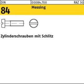 DIN 84 Messing M 3 x 5 Ms S Produktbild