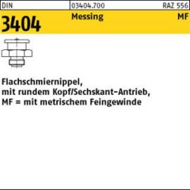 DIN 3404 Messing M 10 x 1 SW 17 m. rundem Kopf Ms S Produktbild