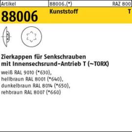 ART 88006 Kappen f. ISR 25 x 13,5/5 h. braun RAL 8001 S Produktbild