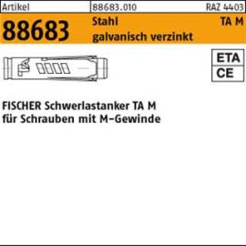 ART 88683 FISCHER Schwerlastdübel St., galv. verzinkt TA M 12 S Produktbild