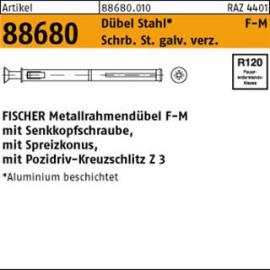ART 88680 FISCHER Met.-Rahmendübel F-M Stahl gal Zn F 10 M 112 S Produktbild