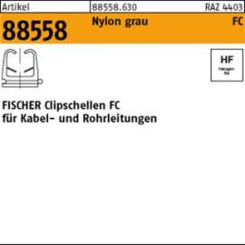 ART 88558 FISCHER-Clipschellen grau FC 9 -12 S Produktbild