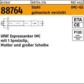 ART 88764 UPAT-IMC Expressanker St. Zn 16/140/258 GS m. ETA-Zulassung S Produktbild
