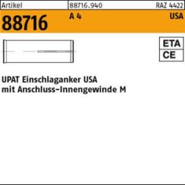ART 88716 UPAT-Schlaganker A 4 USA M 6 - N S Produktbild