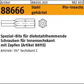ART 88666 Bits f. ISK Aufn. SW 1/4 m. Zapfen SW 2 f. M 3 + M 3,5 S Produktbild