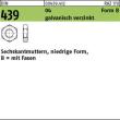 DIN 439 04 BM 16 galv. verzinkt gal Zn S Produktbild