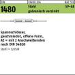 DIN 1480 Stahl SP AE M 16 galv. verzinkt gal Zn S Produktbild