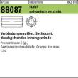 ART 88087 6kt.Verbindungsmuffe St.gal Zn M 10 x 30 SW 17 gal Zn S Produktbild img1 S