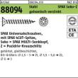 ART 88094 SPAX St. 3,5 x 50/40 -Z WIROX, Senkkopf gal Zn S Produktbild img1 S