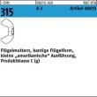 ART 88215 Flügelmu. kl. Form A 2 M 6 A 2 S Produktbild