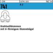 DIN 741 A 2 3 mm / M 4 1/8 ähnl. DIN 741 A 2 S Produktbild