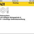 DIN 431 Messing B G 1/4 SW 22 Ms S Produktbild
