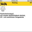DIN 3404 Messing M 10 x 1 SW 17 m. rundem Kopf Ms S Produktbild
